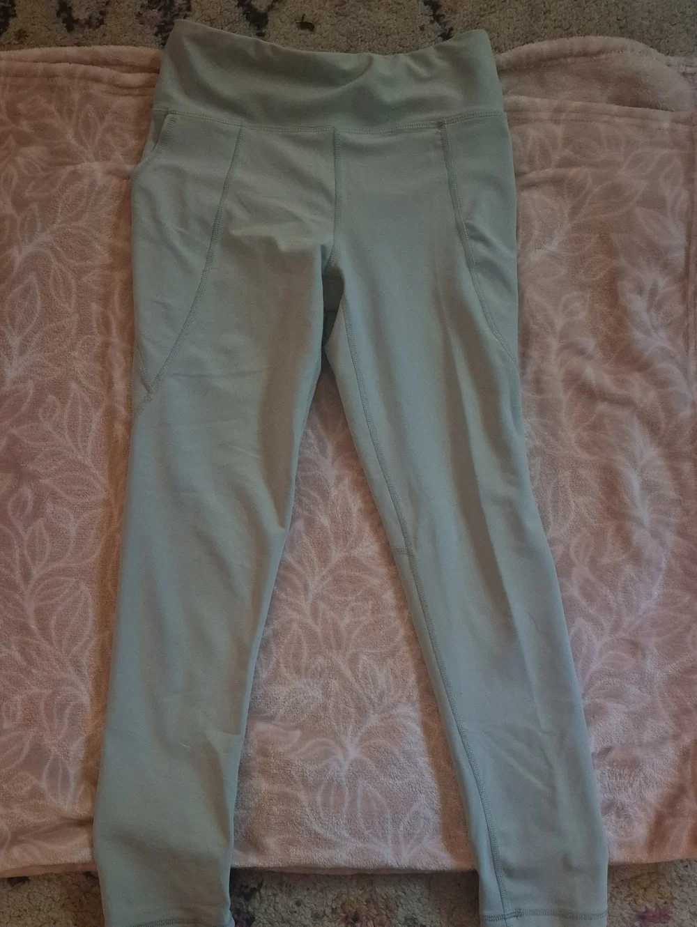 Old Navy Girls Mint Green Active Leggings